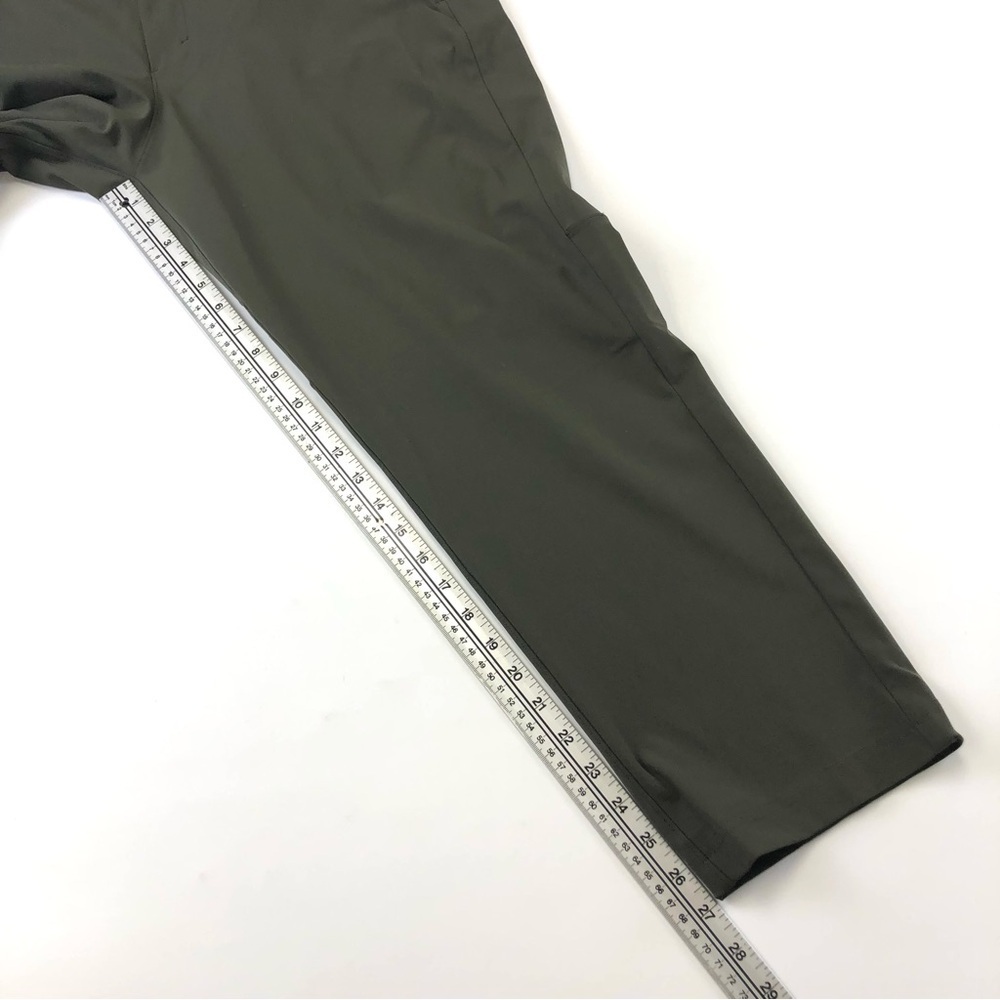 Lululemon Commission Slim-Fit Mens Pant 38 x 27 Warpstreme
Dark Olive - Picture 9 of 9